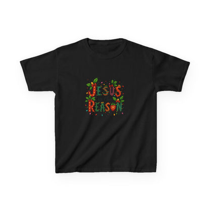 Jesus is the Reason Dino Christmas Kids Tee