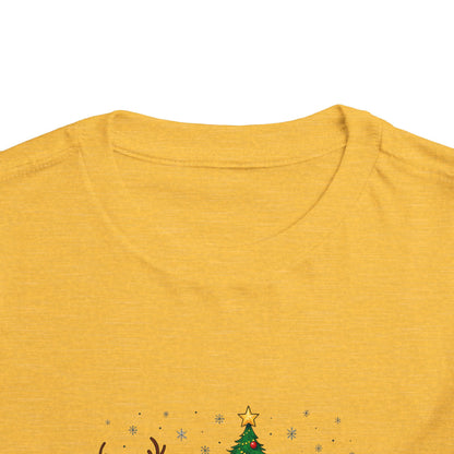 Christmas Basics Toddler Tee - Festive Holiday Fun