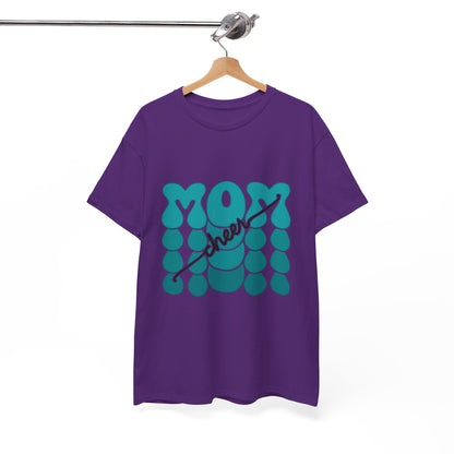MOM Cheer – Turquoise Spirit Tee