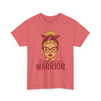 Camiseta de guerrera contra el cáncer de mama - Apoyo del lazo rosa