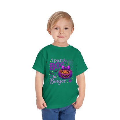 Boo-jee Halloween Toddler Tee