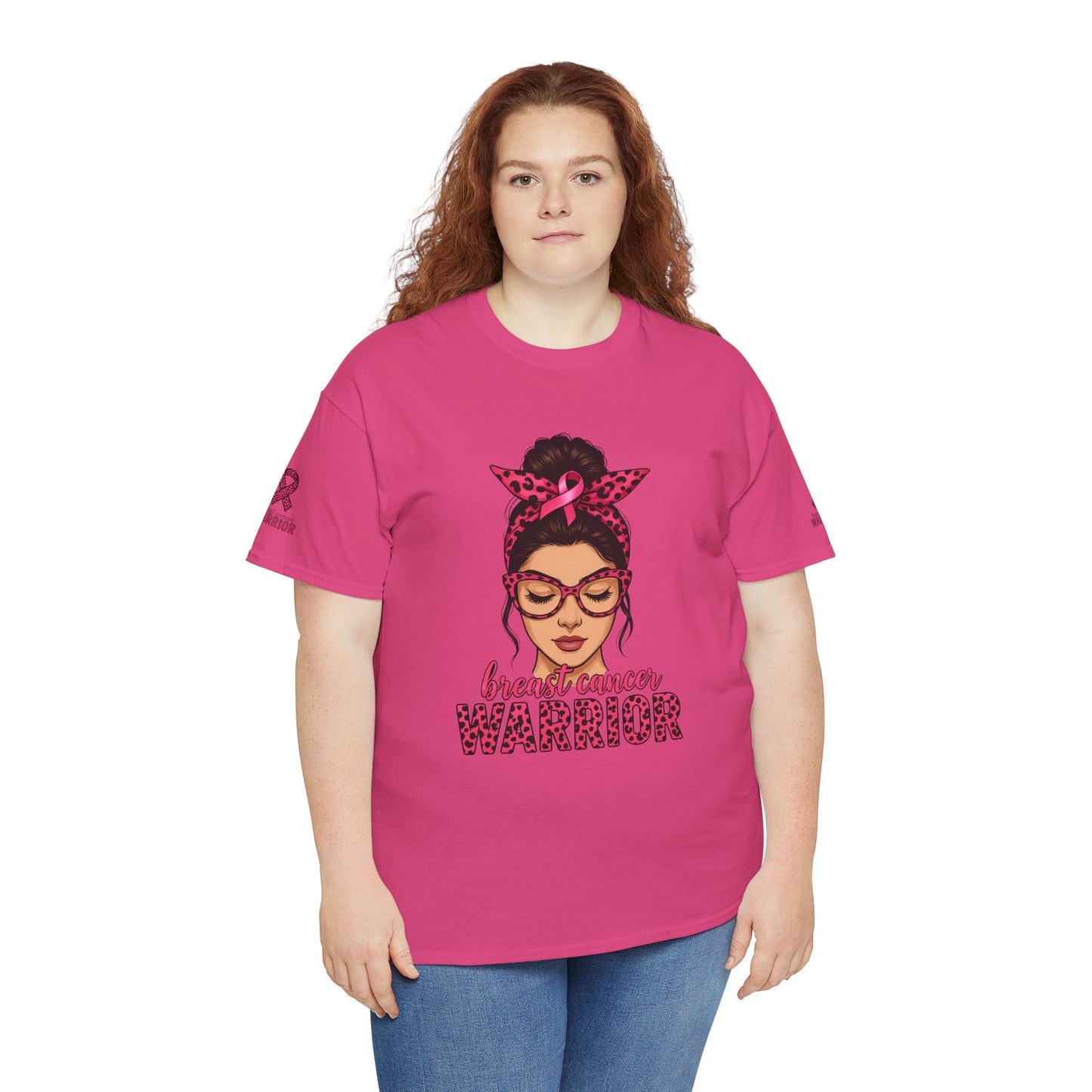 Breast Cancer Warrior Tee, Inspirational T-Shirt for Survivors, Supportive Gift for Cancer Awareness Events, Unisex Cotton Top, [...]