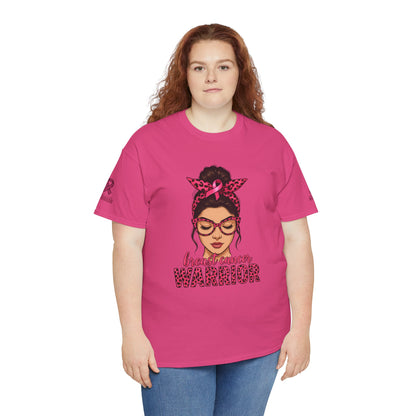 Breast Cancer Warrior Tee, Inspirational T-Shirt for Survivors, Supportive Gift for Cancer Awareness Events, Unisex Cotton Top, [...]