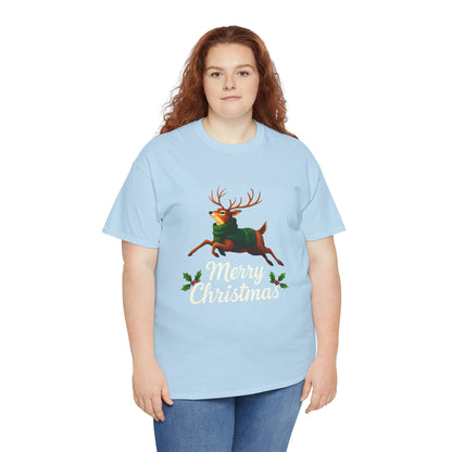 Merry Christmas Reindeer Tee