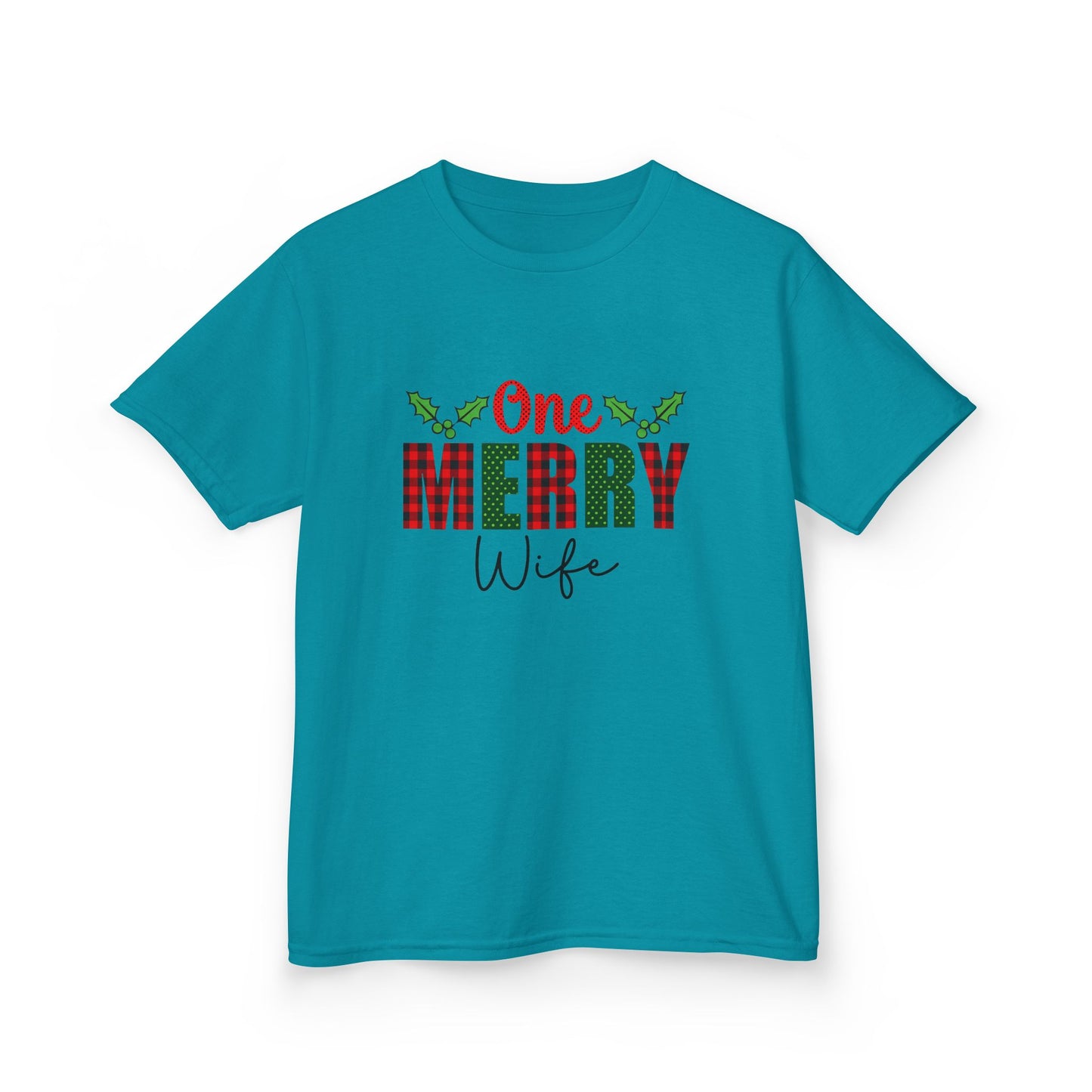 Merry Christmas Dinosaur Kids Tee - Fun Holiday Shirt