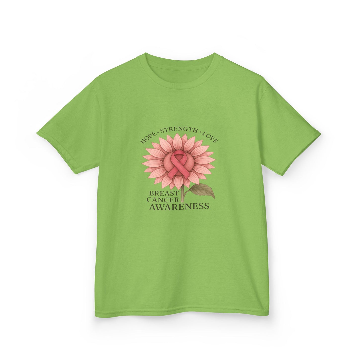 Breast Cancer Awareness Dino Tee - Hope, Strength, Love