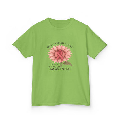 Breast Cancer Awareness Dino Tee - Hope, Strength, Love