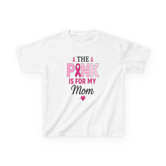 Pink is for Mom: Breast Cancer Awareness Christmas Tee