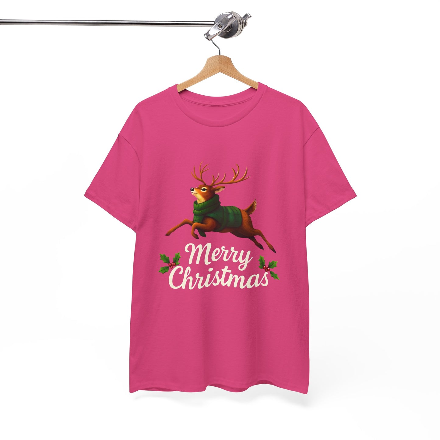 Merry Christmas Reindeer Tee