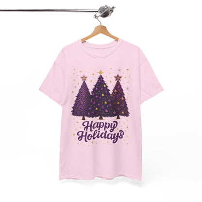 Christmas Tree Unisex Tee - Happy Holidays Design