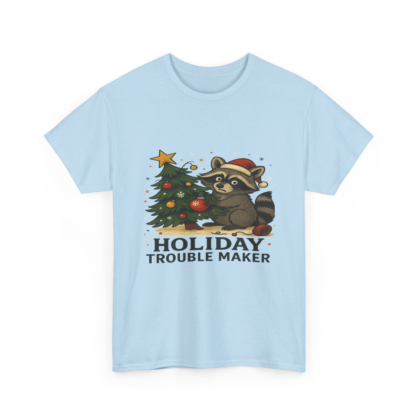 Christmas Raccoon Tee