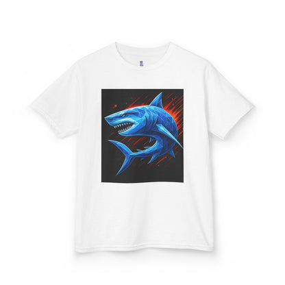 Kids Shark Graphic Tee - Cool Ocean Theme Shirt for Boys and Girls, Perfect Birthday Gift, Summer Fun, Beach Wear, Ocean Lover's Tee