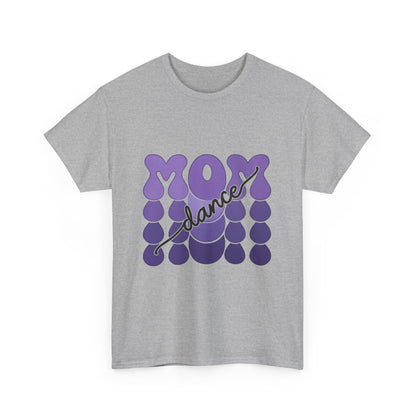 MOM Dance – Purple Letter Stage Spirit Tee