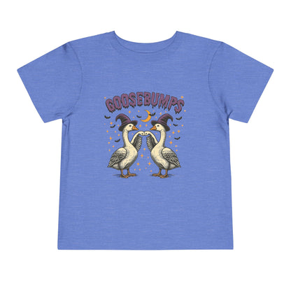 Goosebumps Halloween Toddler Tee - Funny Spooky Xmas