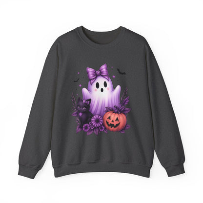 Cute Halloween Ghost Crewneck Sweatshirt