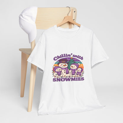 Snowman Tee - Chillin' with SNOWMIES