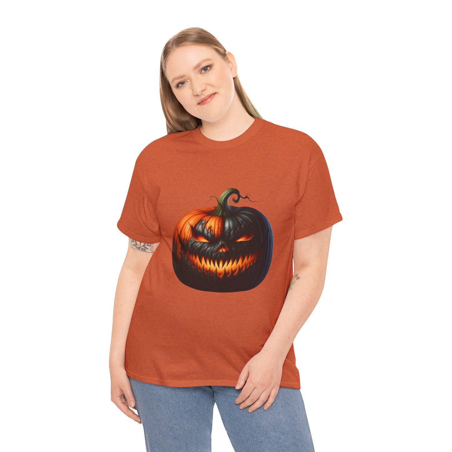 Sinister Pumpkin – Halloween Glow Tee