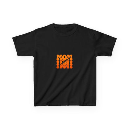 Groovy Mom Cheer Tee - Retro 70s Style!