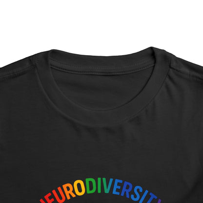 Toddler T-Shirt Colorful Butterfly Rainbow Infinity Symbol Acceptance Shirt