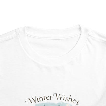 Winter Wishes Cottage Christmas Tee - Toddler Holiday