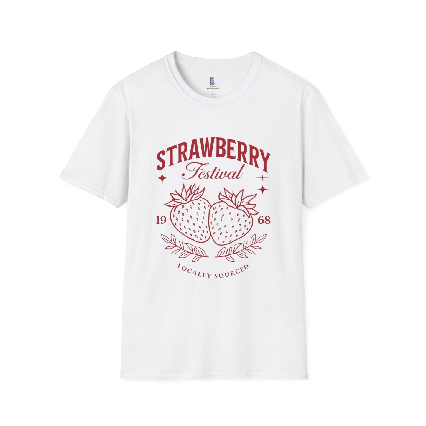 Strawberry Festival Unisex T-Shirt, Vintage Berry Tee, Local Produce Shirt, Farmhouse Fashion, Summer Celebration Wear
