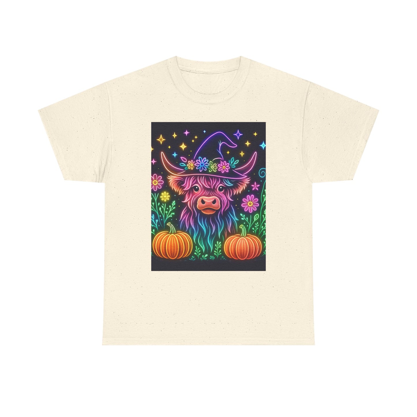 Neon Halloween Highland Tee