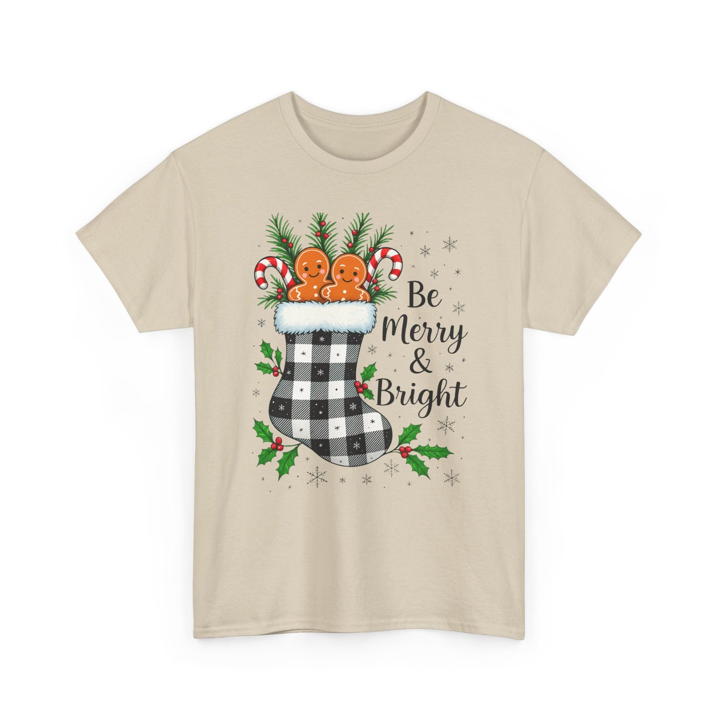 Merry & Bright  Stocking Tee