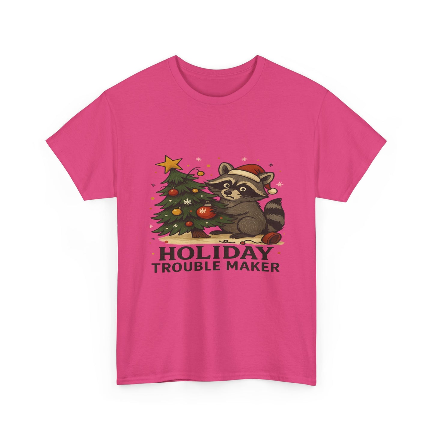 Christmas Raccoon Tee