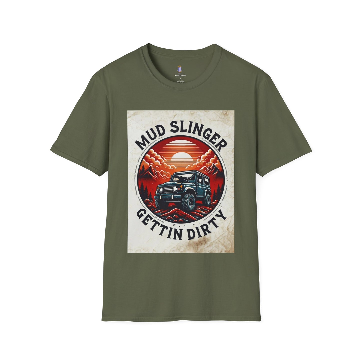Mud Slinger Unisex Softstyle T-Shirt - Gettin' Dirty Graphic Tee, Off-Roading Apparel, Adventure Outfit, Jeep Lovers Gift, Outdoor [...]