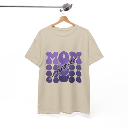 MOM Dance – Purple Letter Stage Spirit Tee