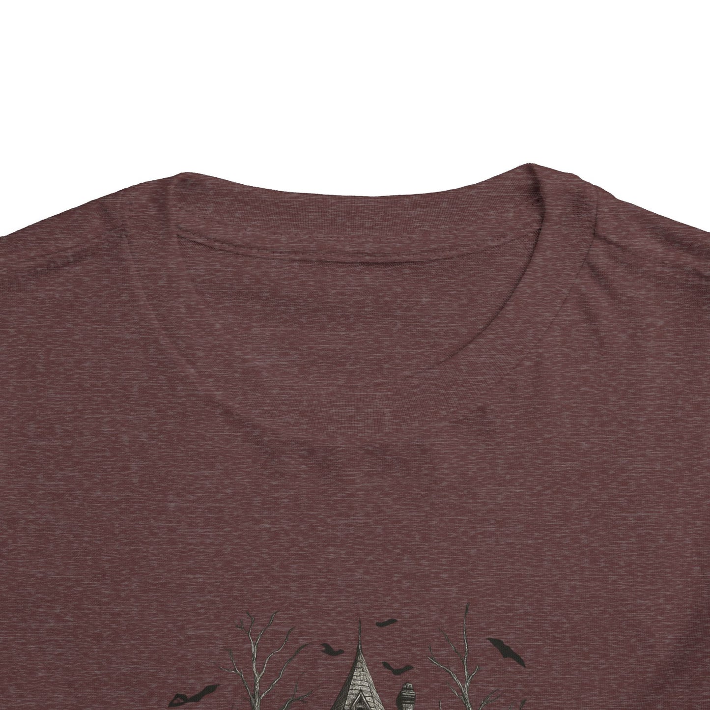 Spooky Halloween House Toddler Christmas Tee