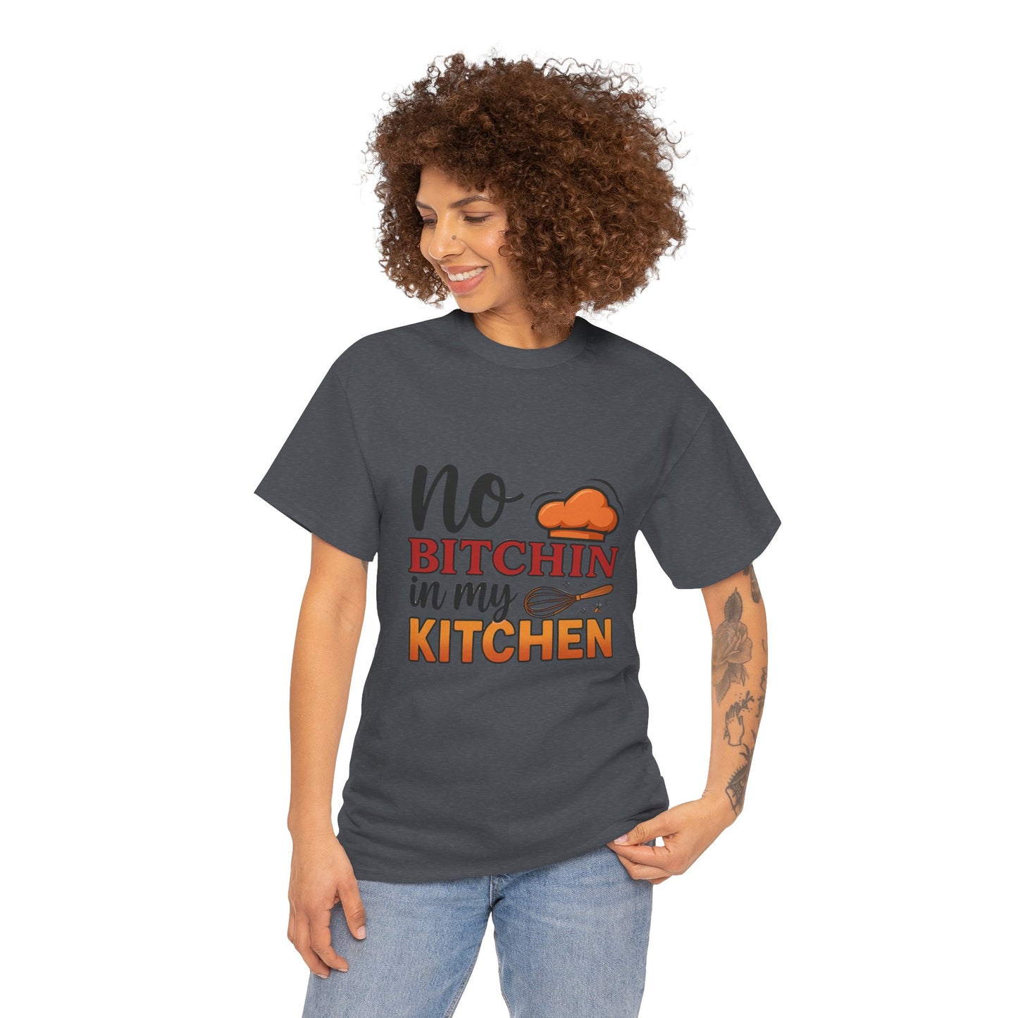 Retro Kitchen Unisex Tee | No Bitchin' in My Kitchen