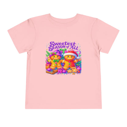 Sweetest Season Gingerbread Christmas Toddler Tee