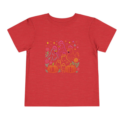 Chicken & Pumpkins Toddler Christmas Tee