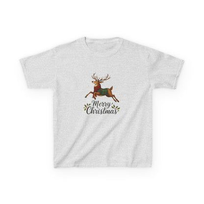 Reindeer Merry Christmas Kids Tee - Holiday Fun!
