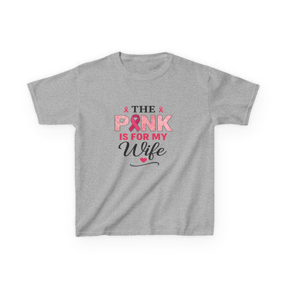 Pink Ribbon Wife Support Tee - Breast Cancer Awareness