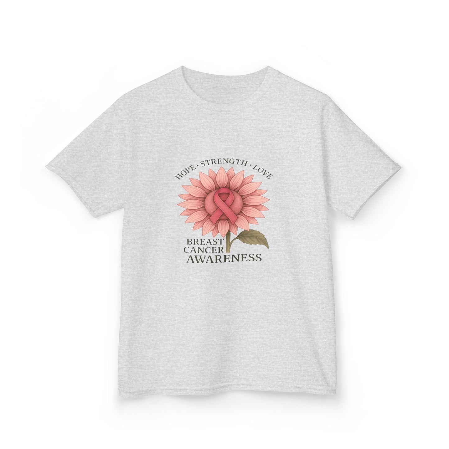 Breast Cancer Awareness Dino Tee - Hope, Strength, Love