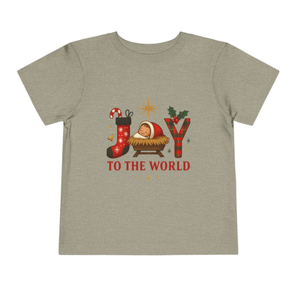 Joy to the World Toddler Christmas Tee