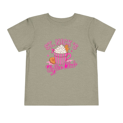St. Nick's Coffee Club Toddler Christmas Tee