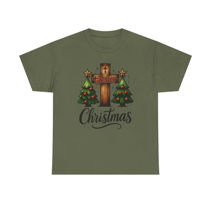 Christmas Cross Unisex Tee
