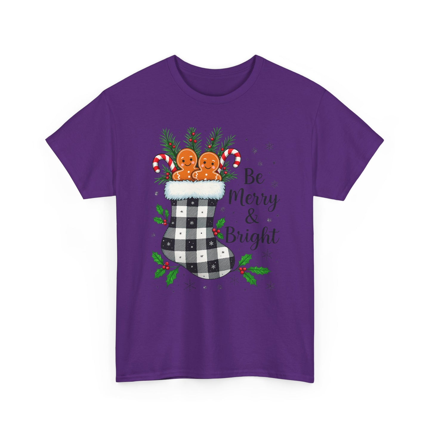 Merry & Bright  Stocking Tee