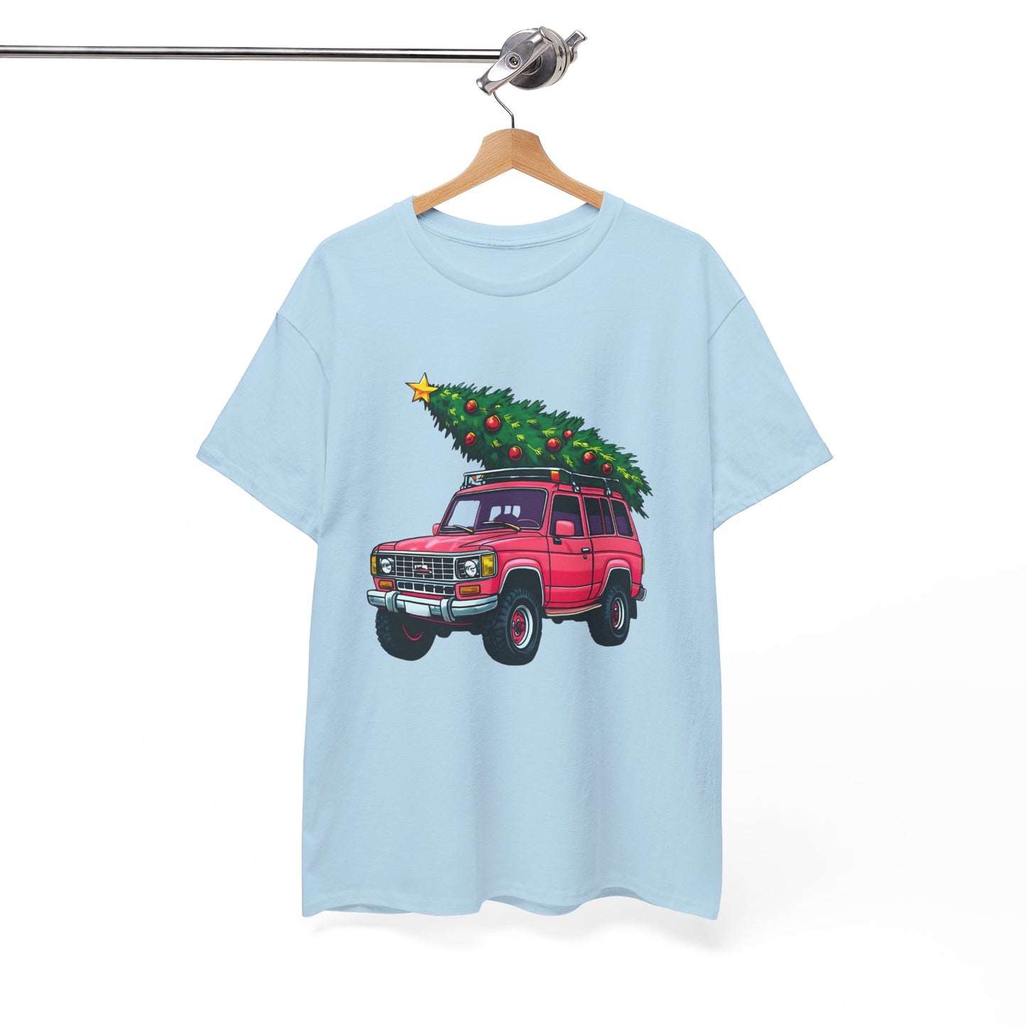 Pink SUV Christmas Tree Tee