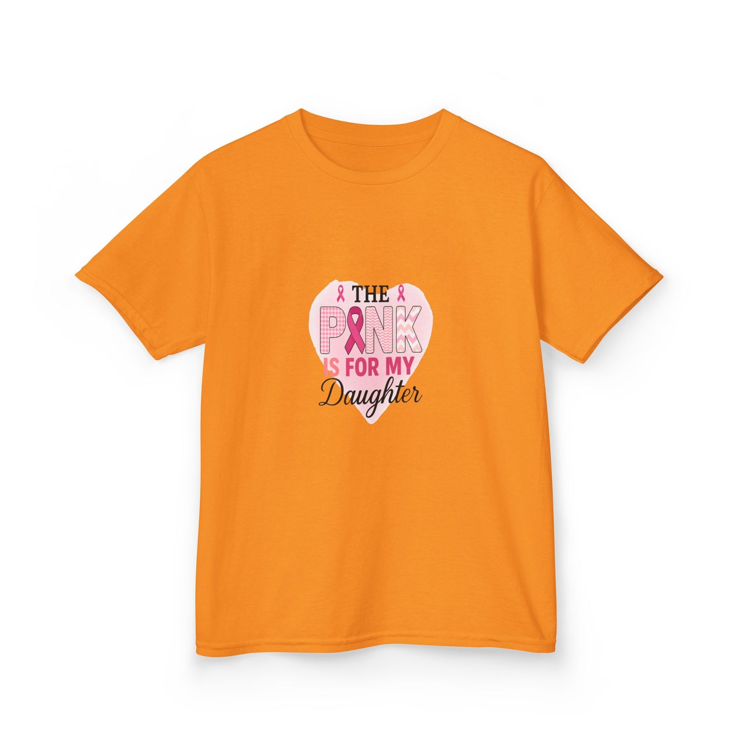 Pink Dinosaur Daughter Tee - Breast Cancer Awareness