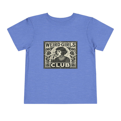 Weird Girls Club Tee - Vintage Linocut Christmas