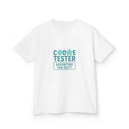 Cookie Tester Dinosaur Christmas Kids Tee