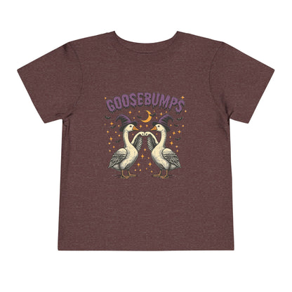 Goosebumps Halloween Toddler Tee - Funny Spooky Xmas