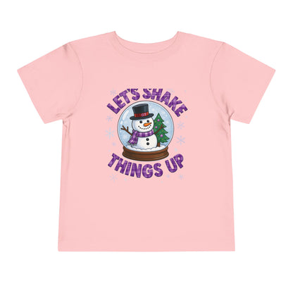 Shake Things Up! Snowman Christmas Toddler Tee