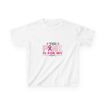 Pink Ribbon Mom Dinosaur Tee - Breast Cancer Awareness