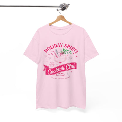 Holiday Spirit Cocktail Club Tee