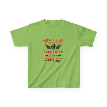 Now I Lay Me Down to Sleep - Dinosaur Skull Tee